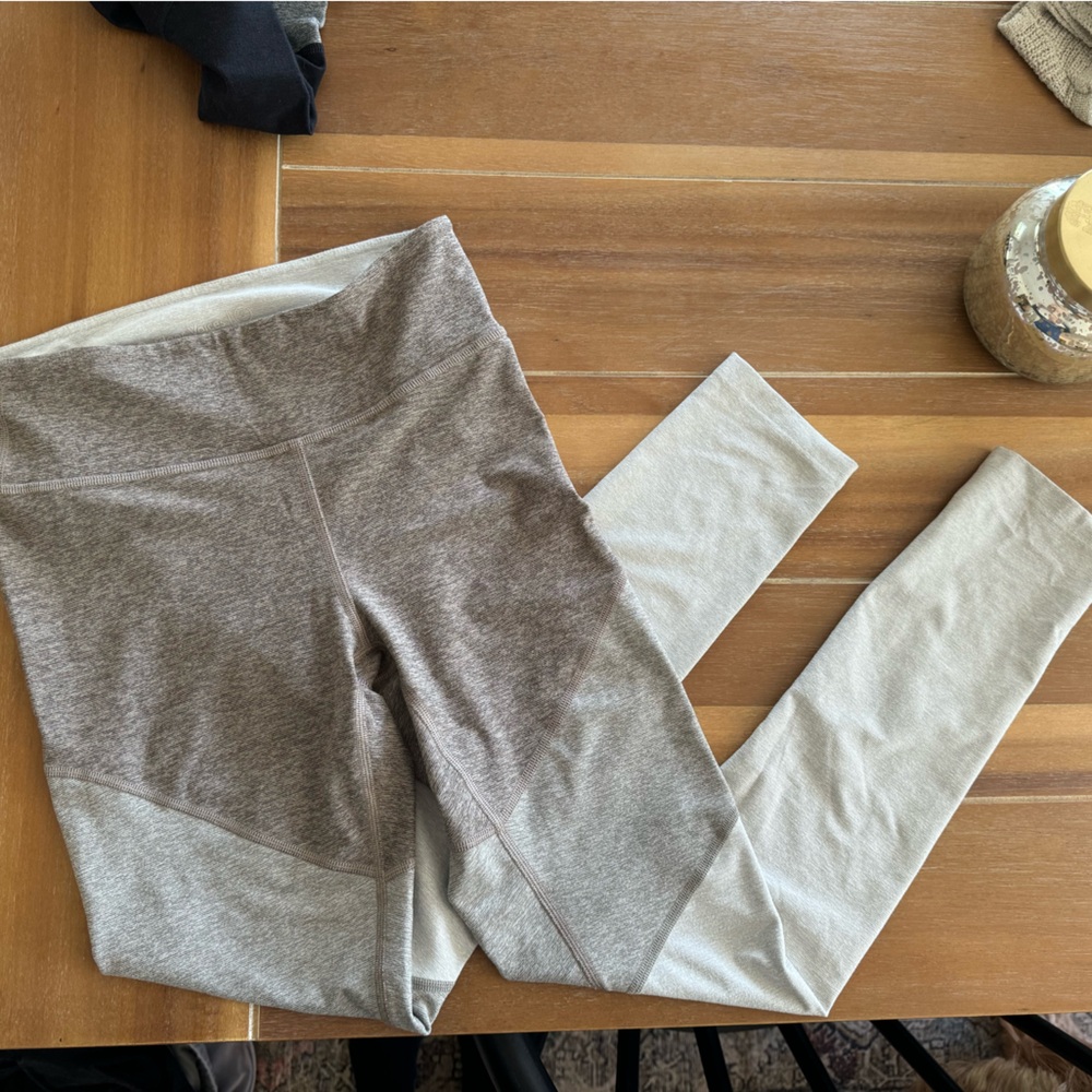 Tan outdoor voices leggings
